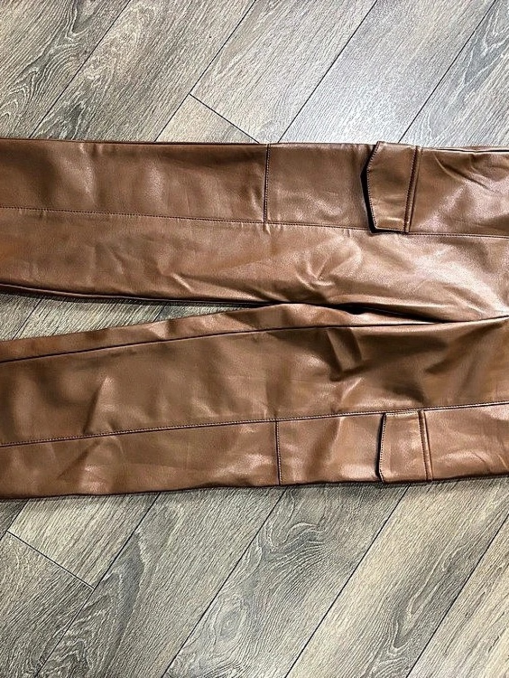Brown Straight Leg Pants